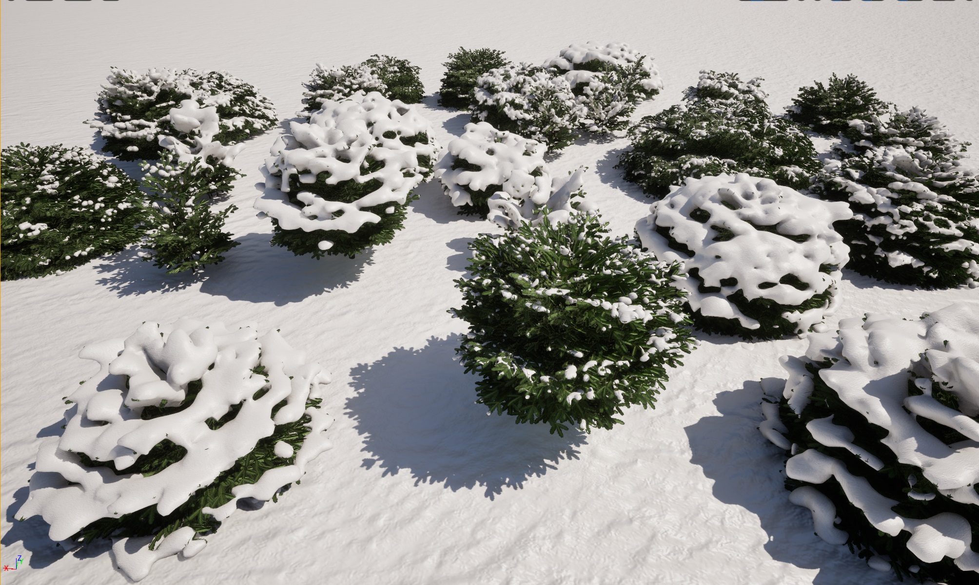 Winter Snow Forest Trees Pack 55 - Image 19