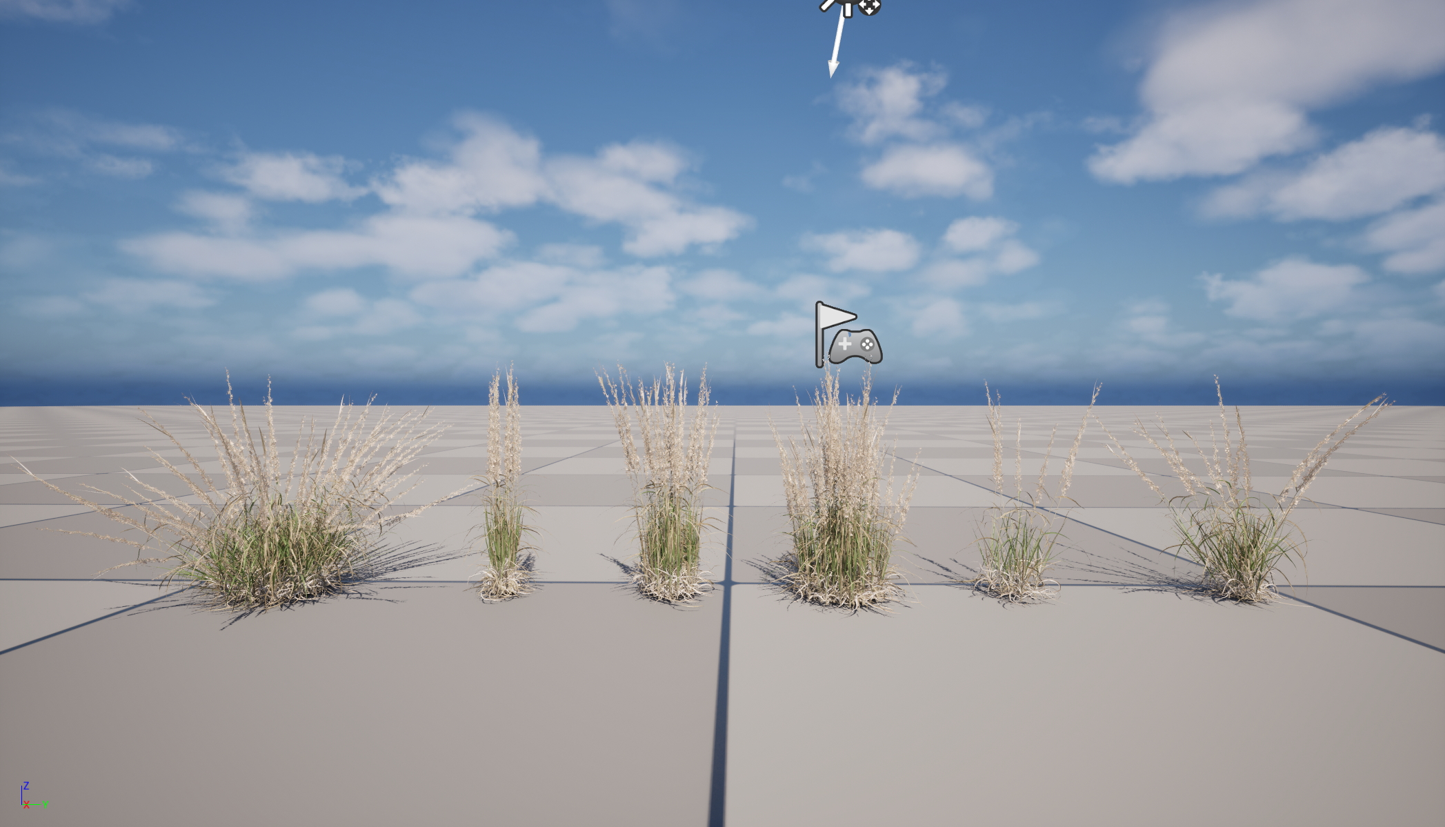 UE5 Nanite Wind Plants - Andropogon virginicus – Broomsedge - Image 4