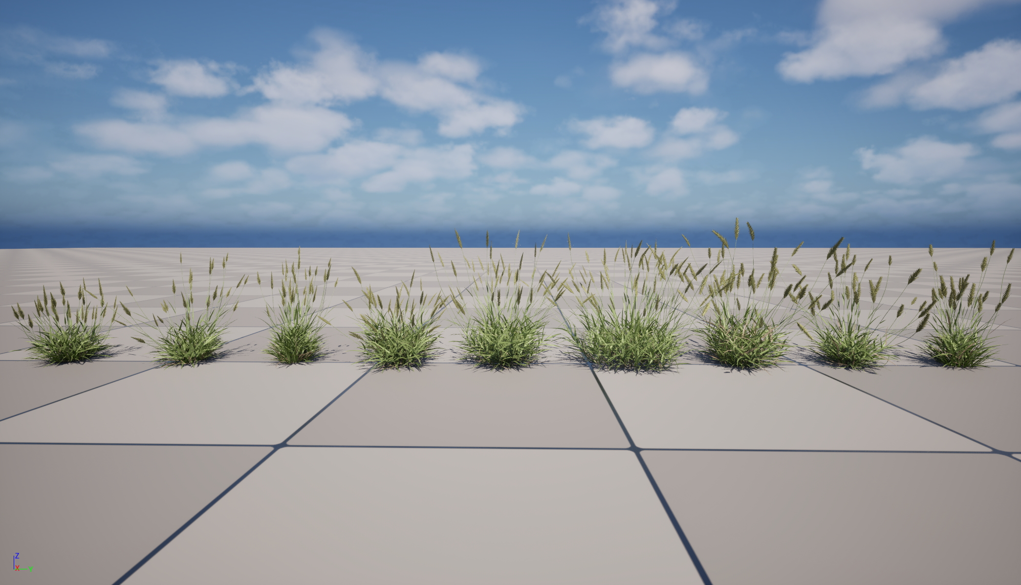 UE5 Nanite Wind Plants - Anthoxanthum odoratum – Sweet vernal grass - Image 5