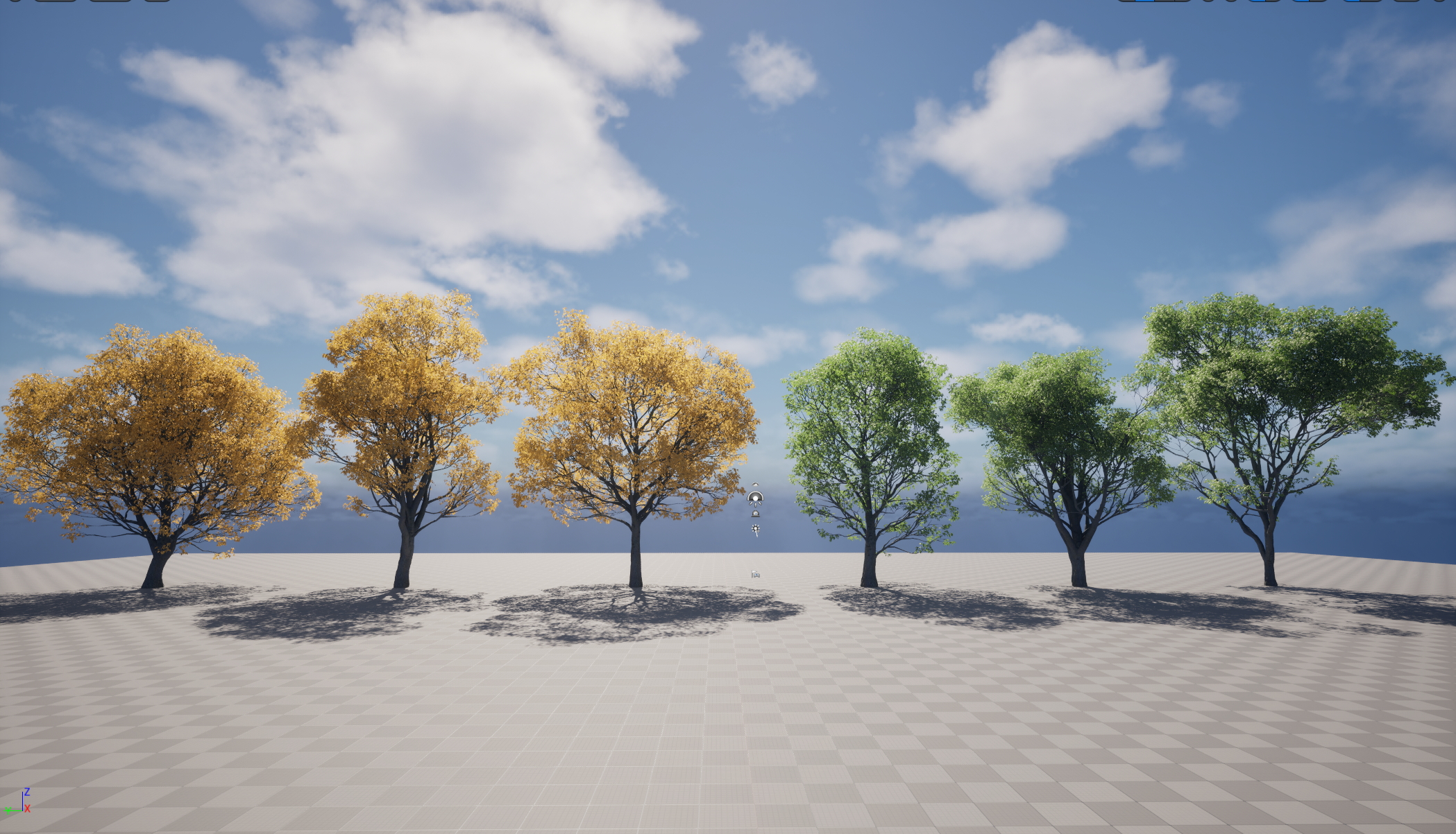 UE5 Nanite Wind Plants - Celtis australis - European nettle tree - Image 3
