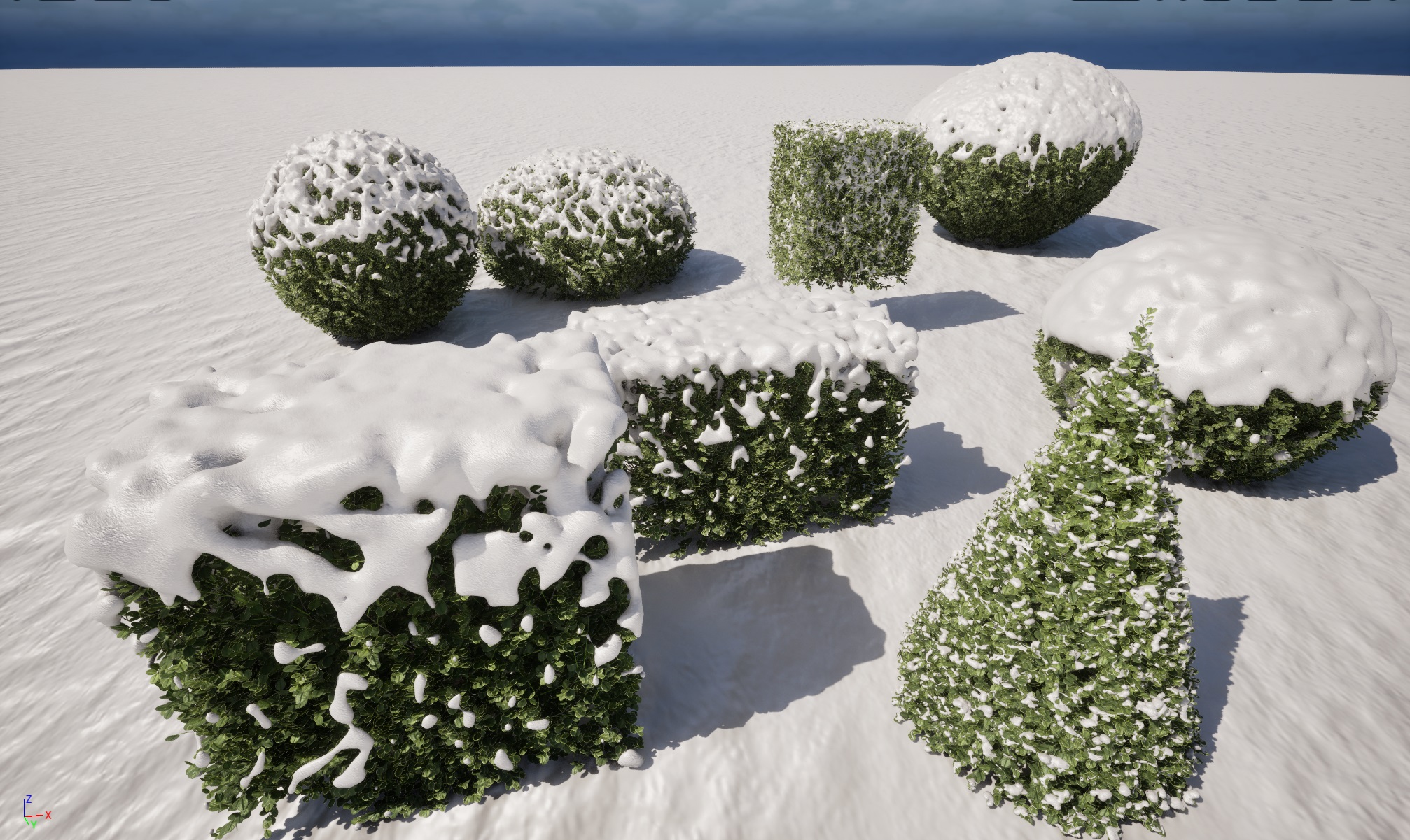 Winter Snow Forest Trees Pack 55 - Image 27