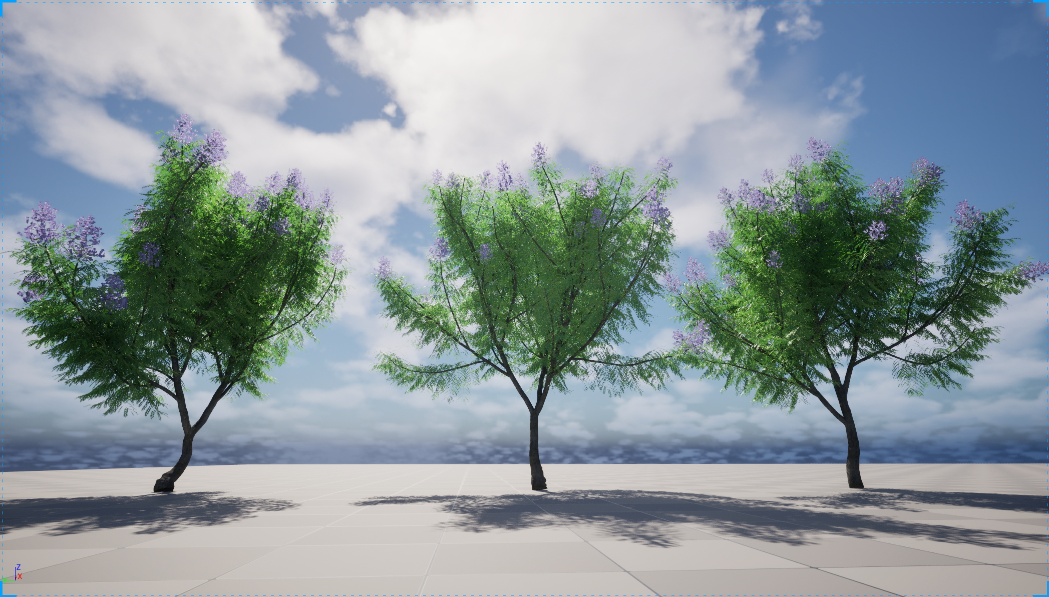 UE5 Nanite Wind Plants - Jacaranda mimosifolia - Fern Tree - Image 2