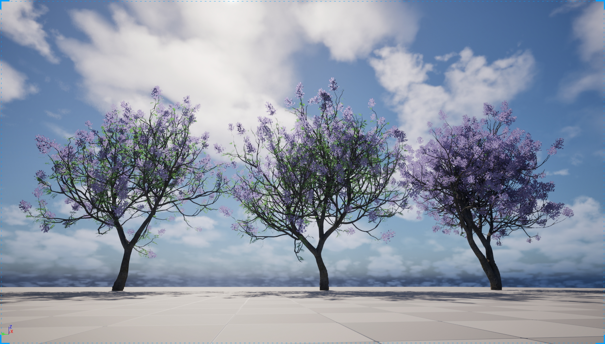 UE5 Nanite Wind Plants - Jacaranda mimosifolia - Fern Tree - Image 7