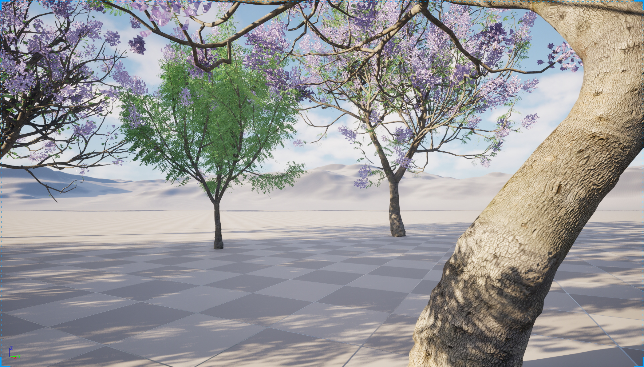 UE5 Nanite Wind Plants - Jacaranda mimosifolia - Fern Tree - Image 3
