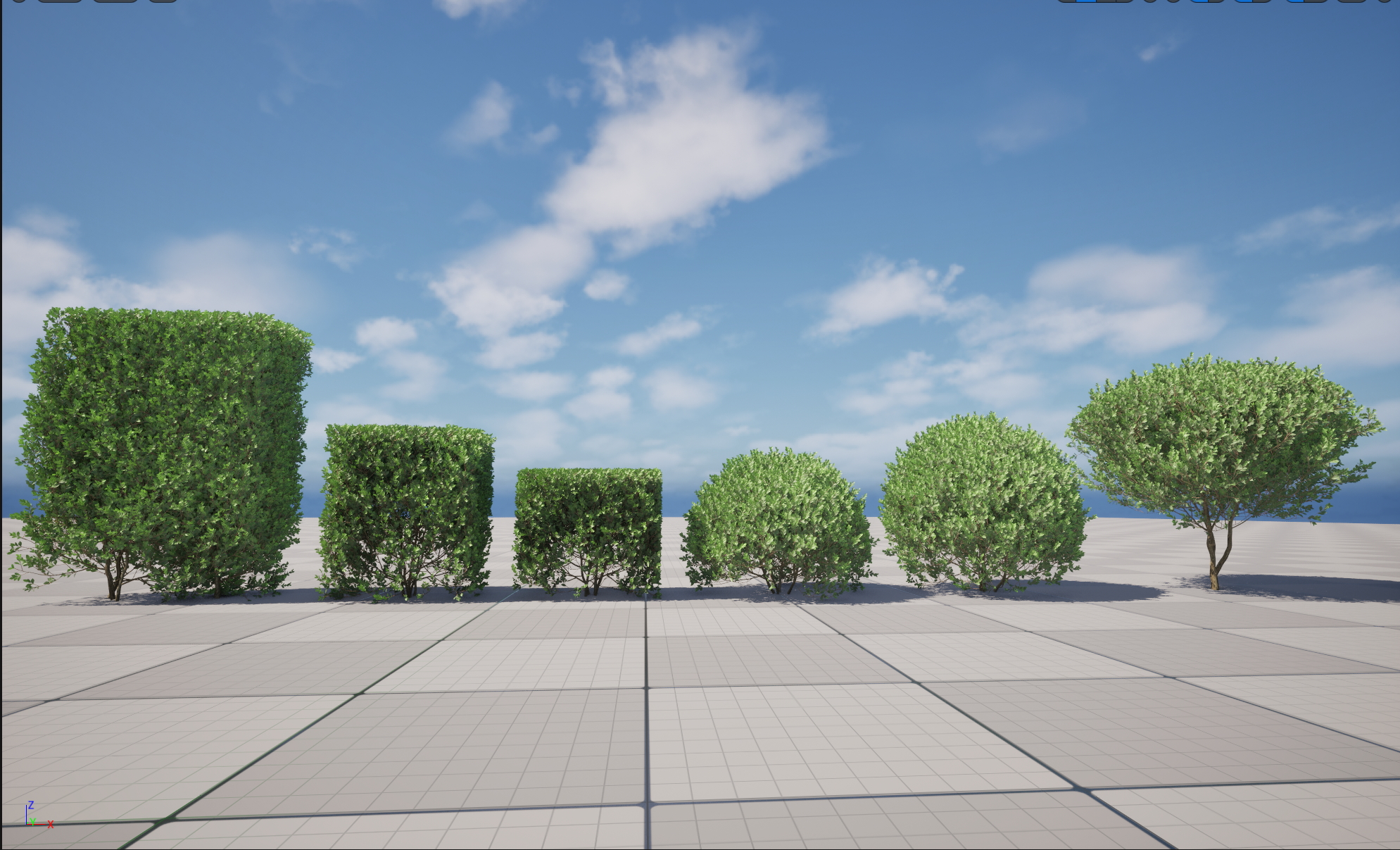 UE5 Nanite Plant Hedge - Ligustrum ovalifolium - California privet - Image 2