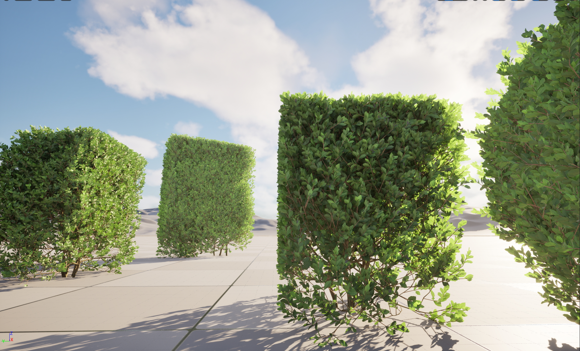 UE5 Nanite Plant Hedge - Ligustrum ovalifolium - California privet - Image 3
