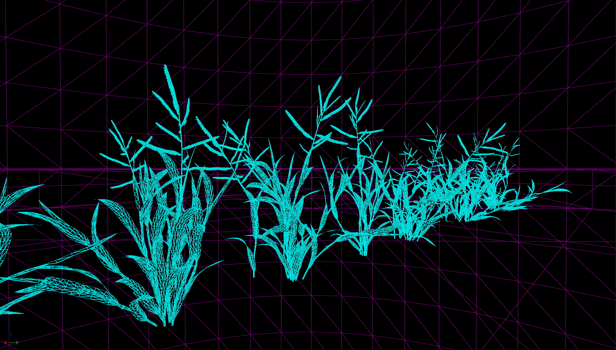 UE5 Nanite Wind Plants - Paspalum wettsteinii -Broadleaf - Image 6