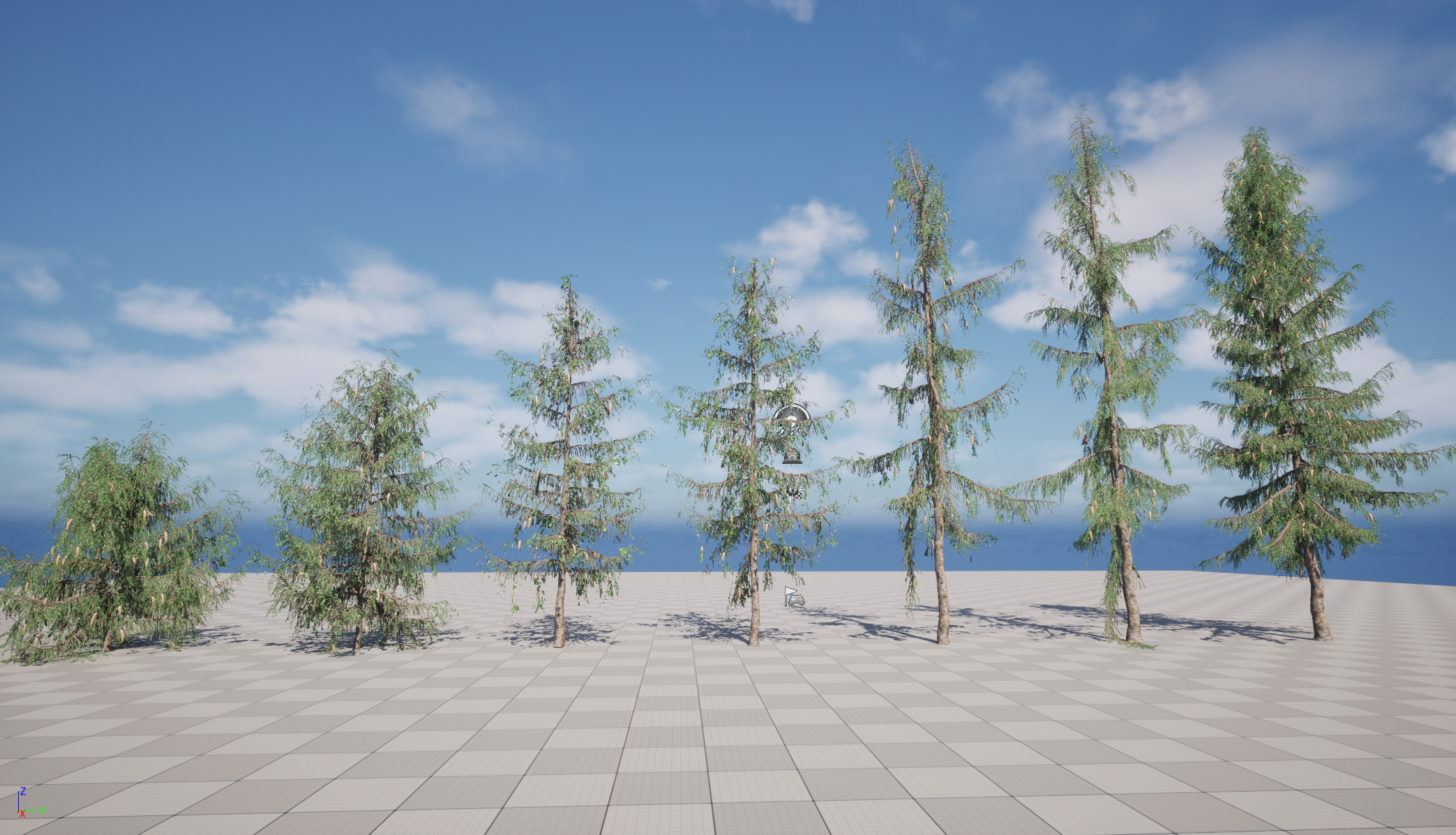UE5 Nanite Wind Plants - Picea breweriana - Brewers spruce - Image 2