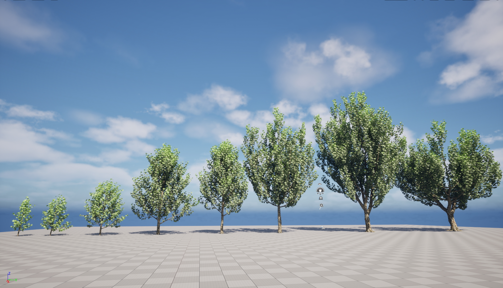 UE5 Wind Plants - Platanus orientalis – Oriental Plane (Nanite+Masked material) - Image 8