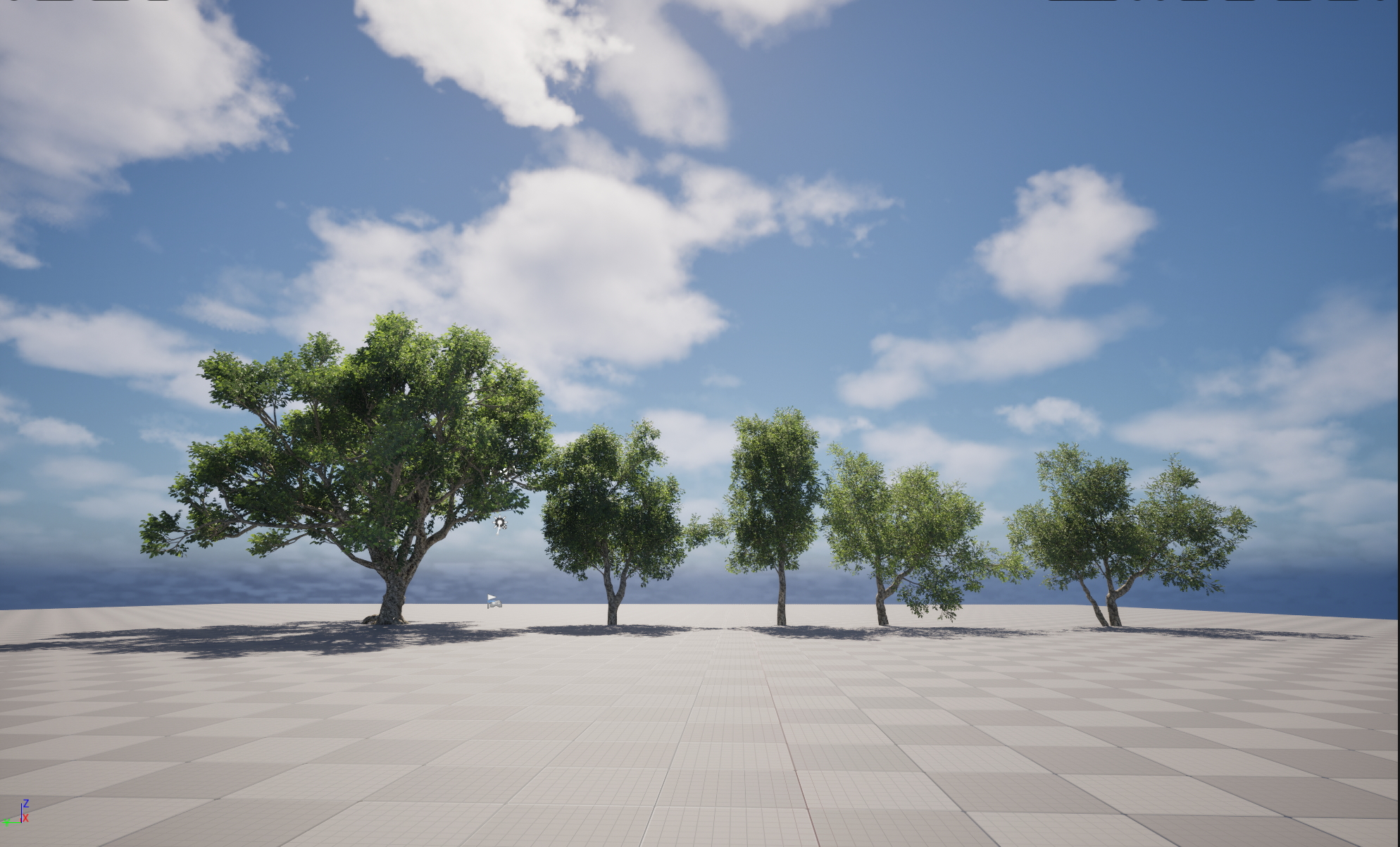 UE5 Nanite Plant Tree - Quercus suber - Cork oak - Image 3