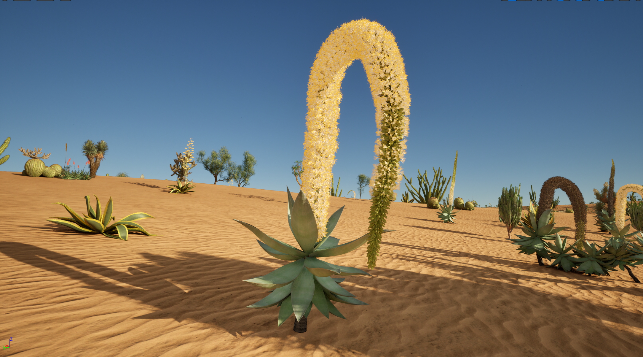 UE5 Nanite Plants - Succulents & Desert Plants Pack 07 - Image 2