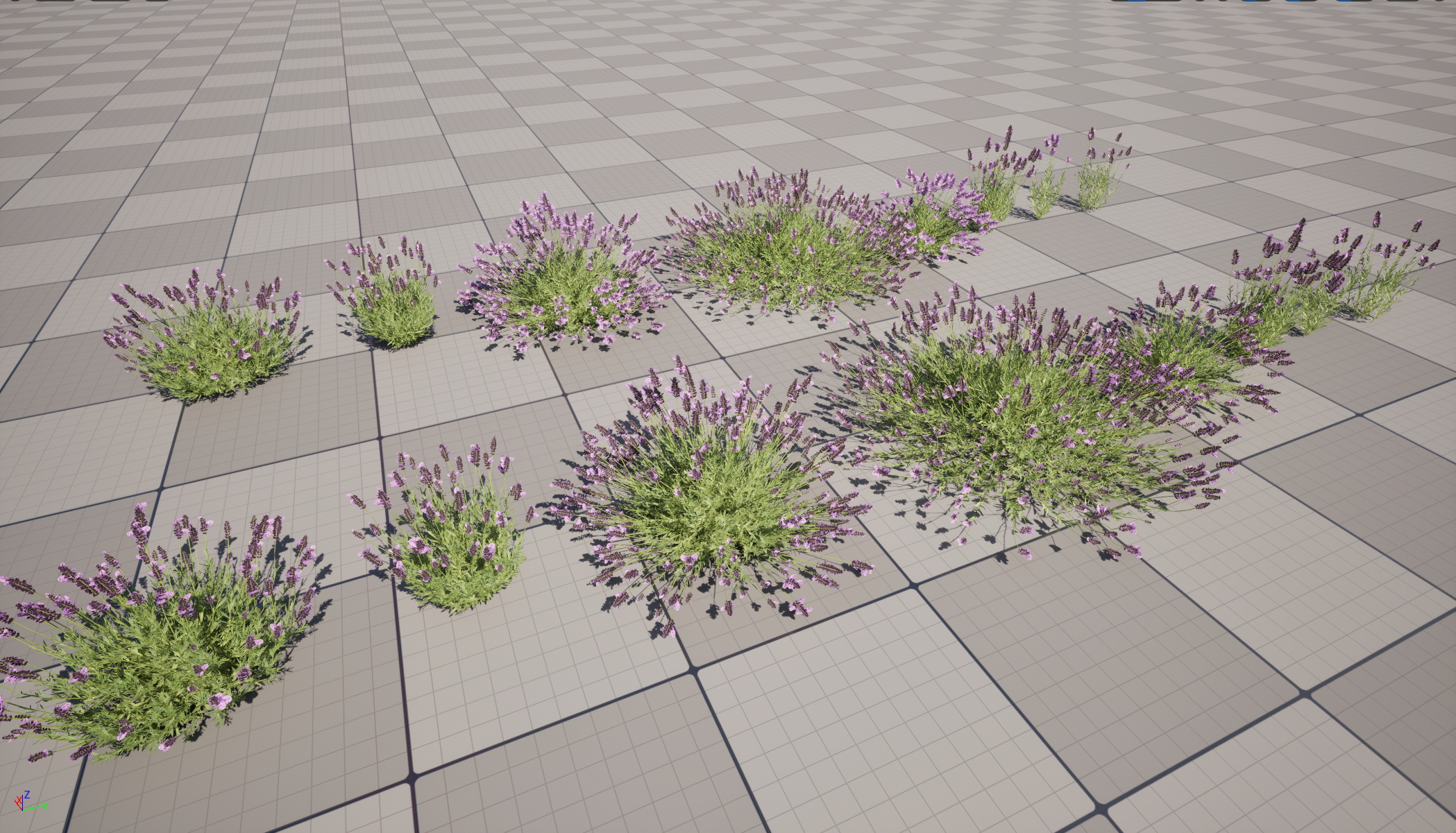 UE5 Wind Plants - Lavandula angustifolia – English lavender (Nanite+Masked material) - Image 7