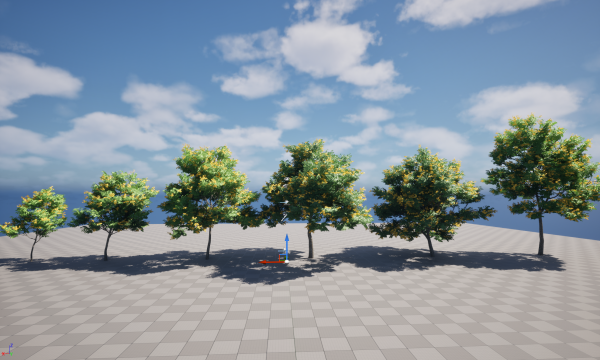 UE5 Wind Plants – Bulnesia arborea - verawood