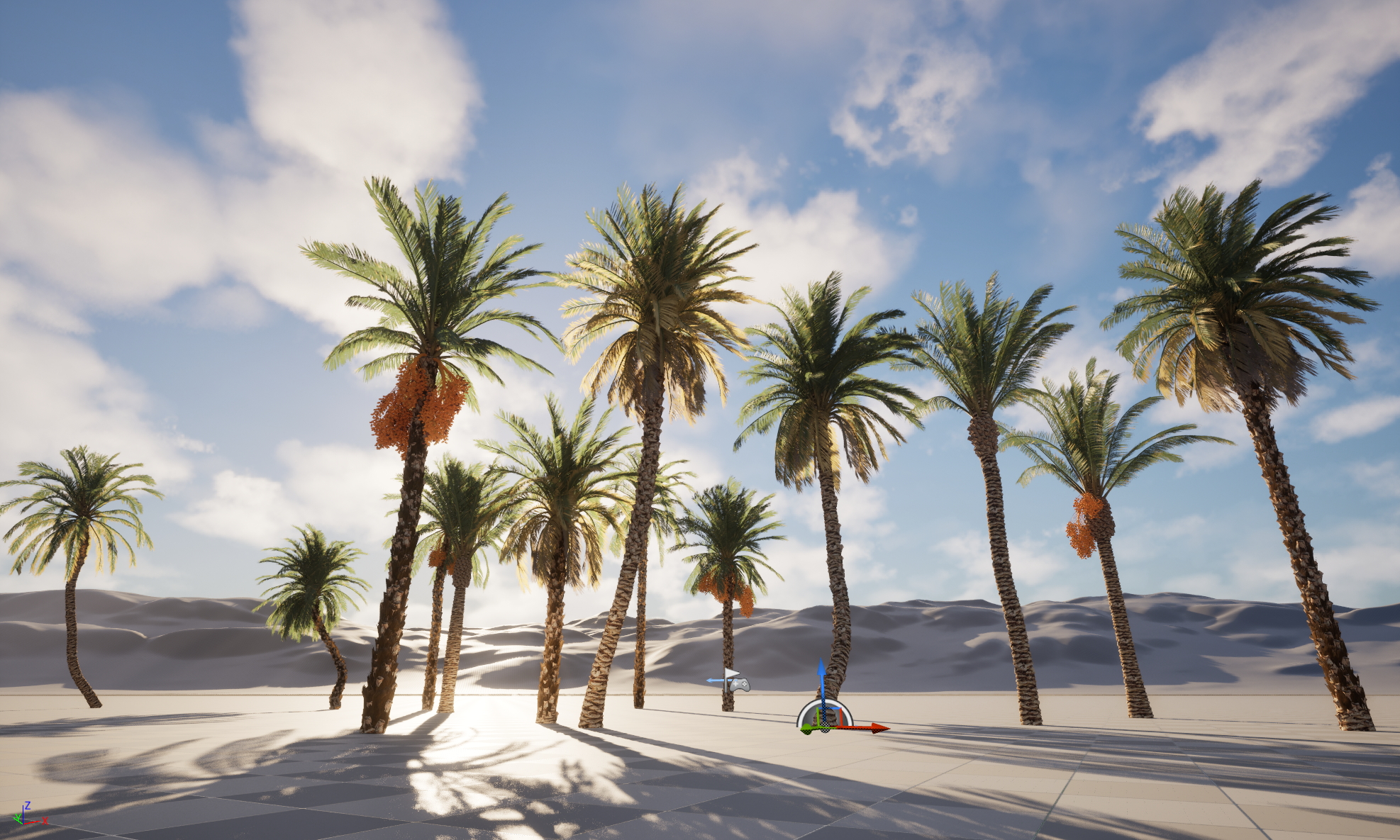 UE5 Wind Plants – Phoenix dactylifera - Date palm