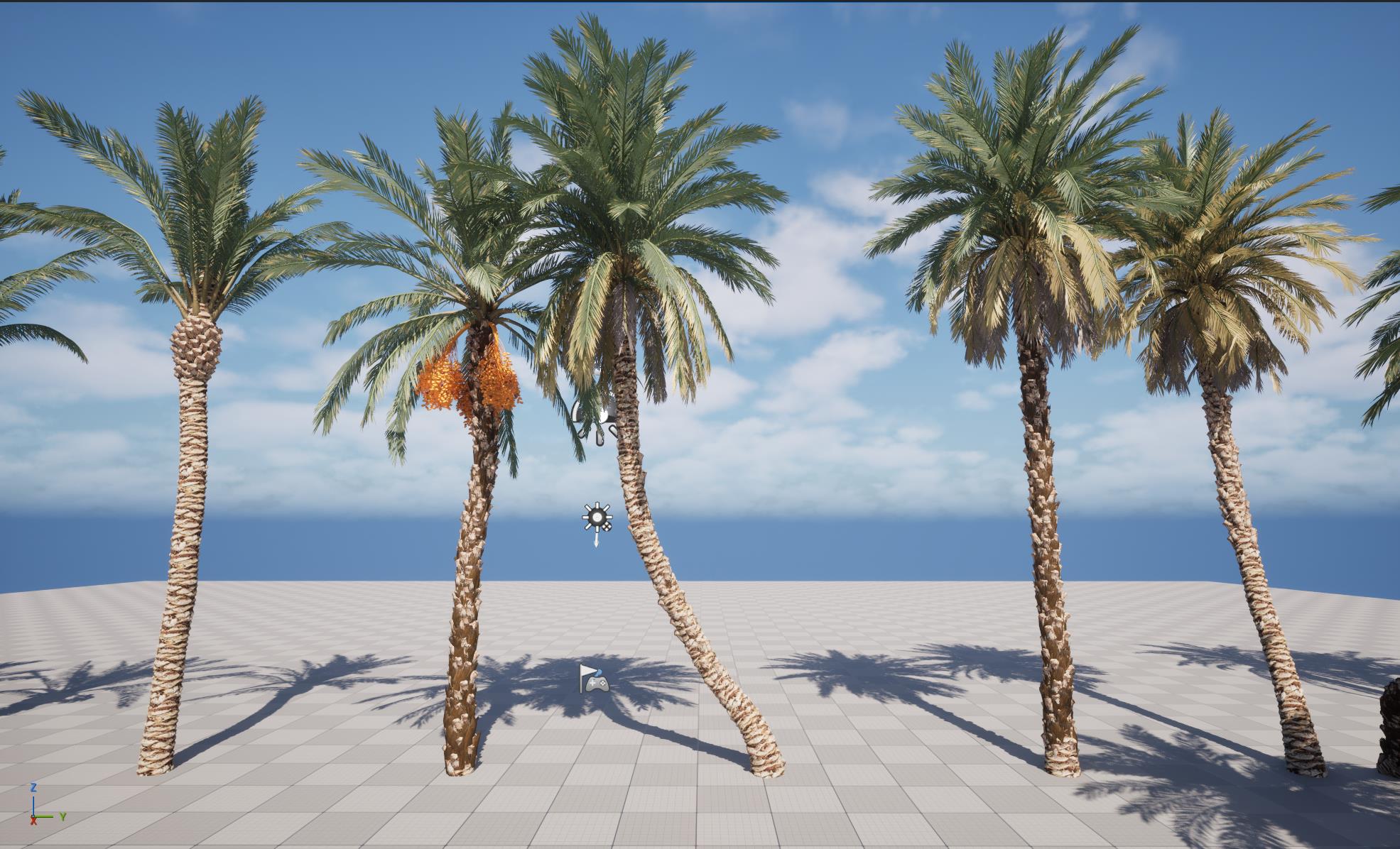UE5 Wind Plants – Phoenix dactylifera - Date palm - Image 5