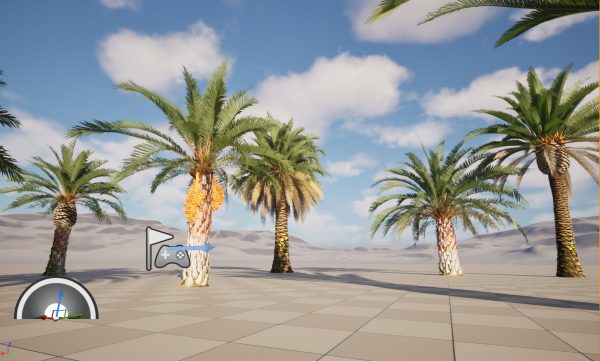 UE5 Wind Plants – phoenix canariensis – Canary Island date palm - Image 6