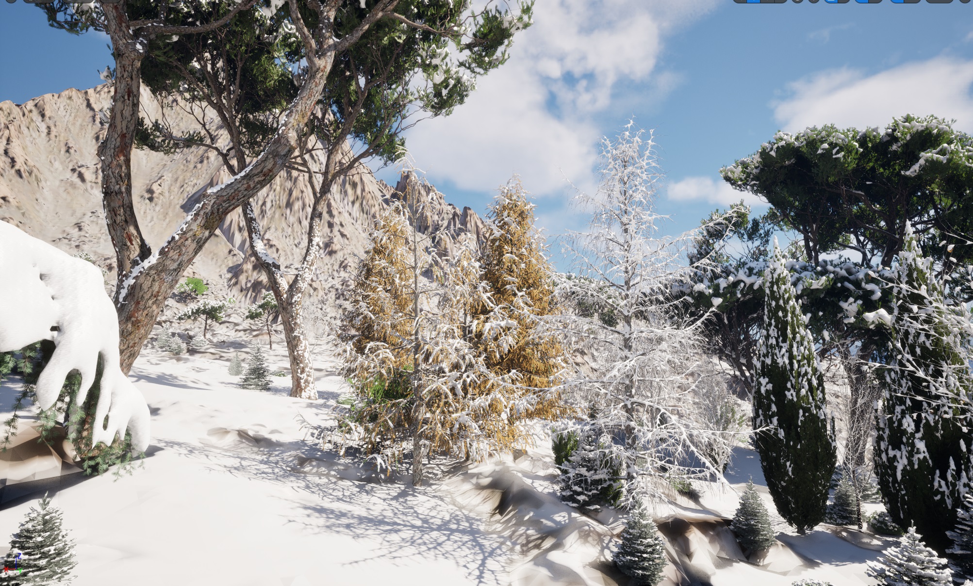 Winter Snow Forest Trees Pack 55 - Image 17