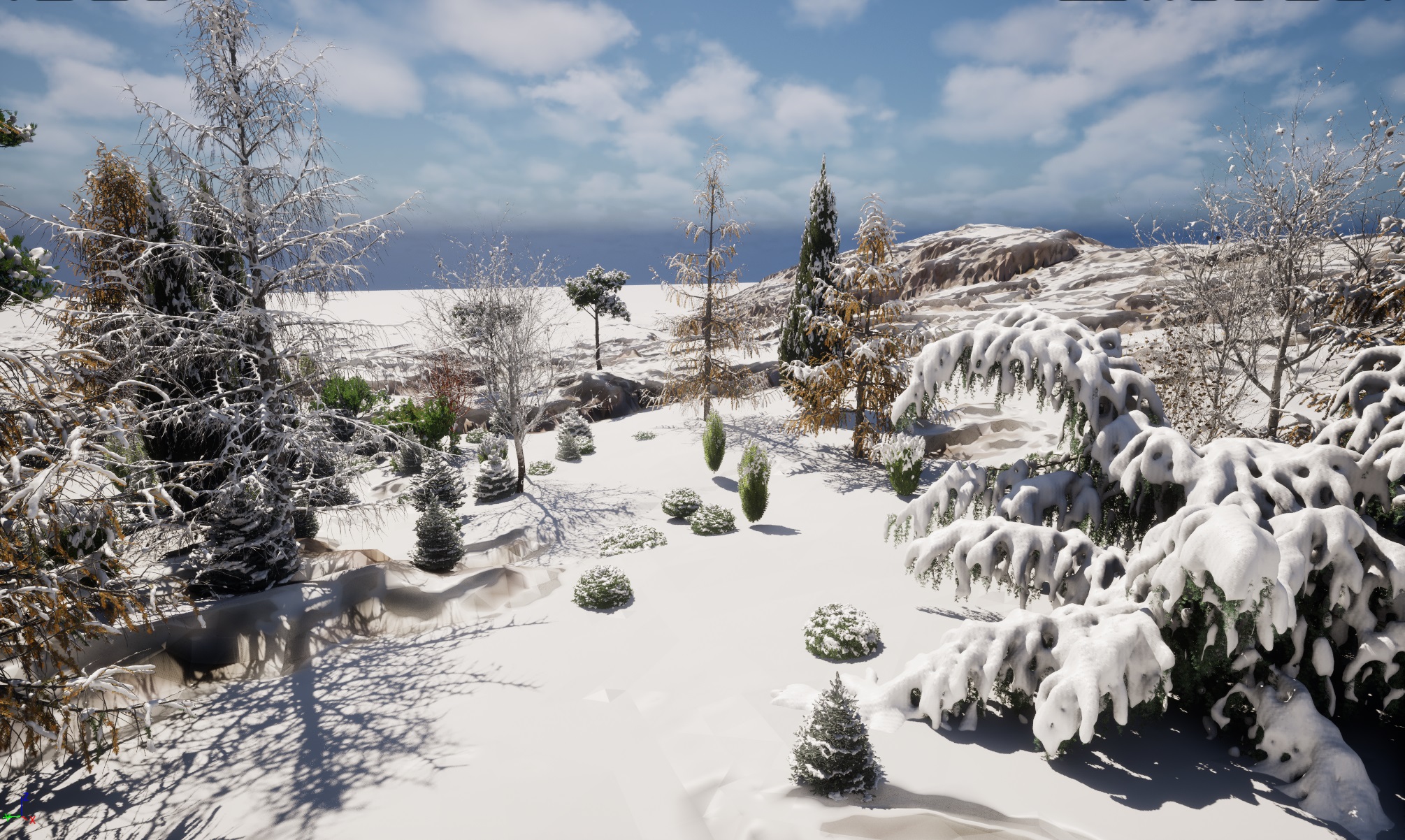 Winter Snow Forest Trees Pack 55 - Image 15