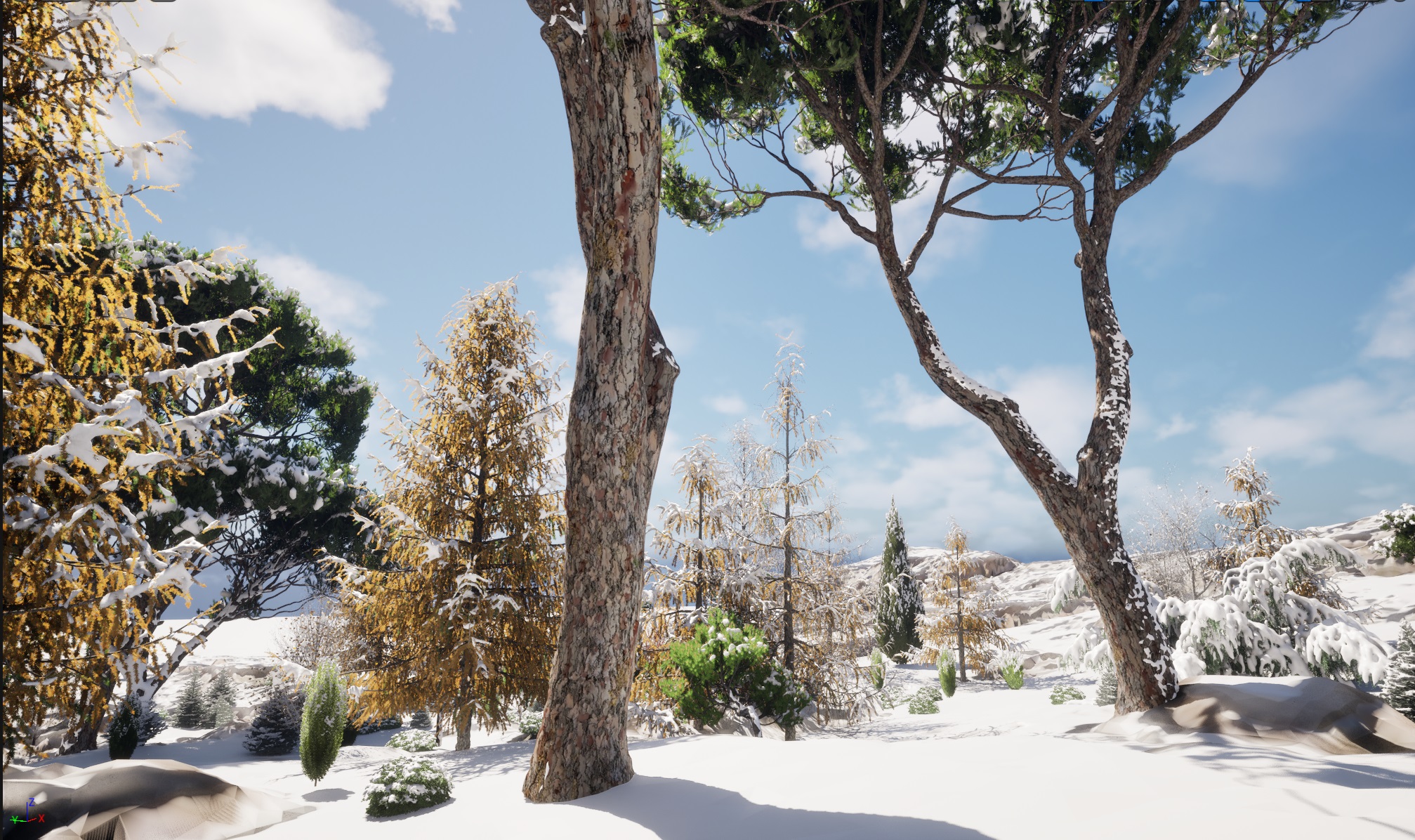 Winter Snow Forest Trees Pack 55 - Image 16