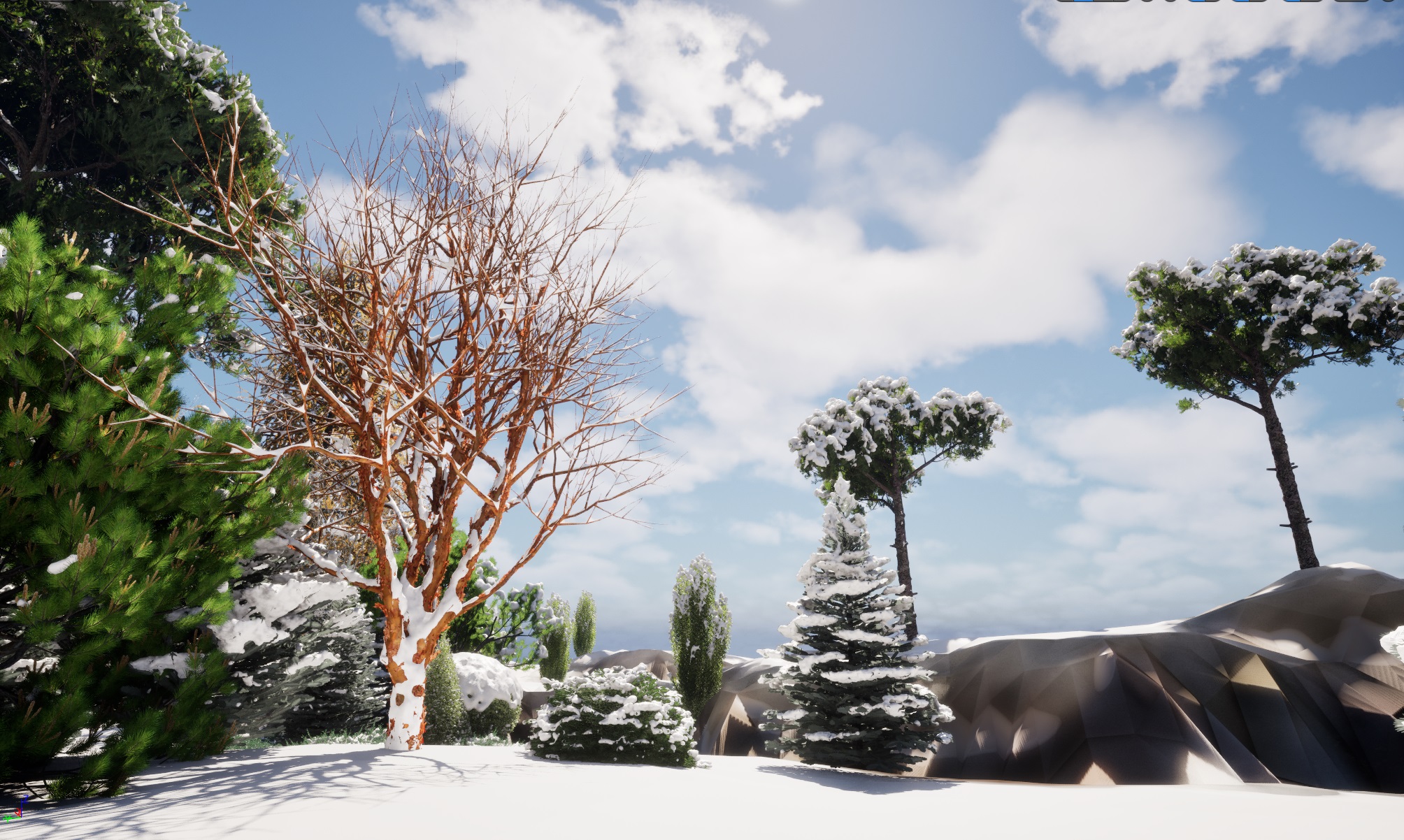 Winter Snow Forest Trees Pack 55 - Image 10