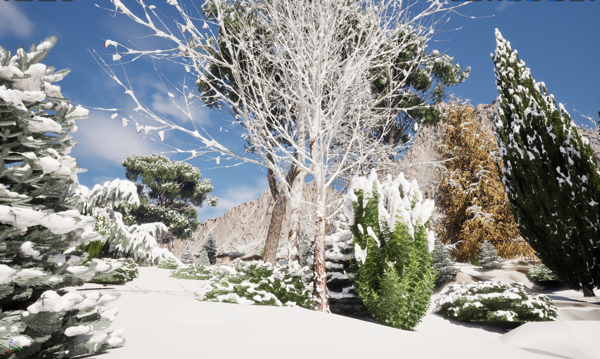 Winter Snow Forest Trees Pack 55 - Image 4