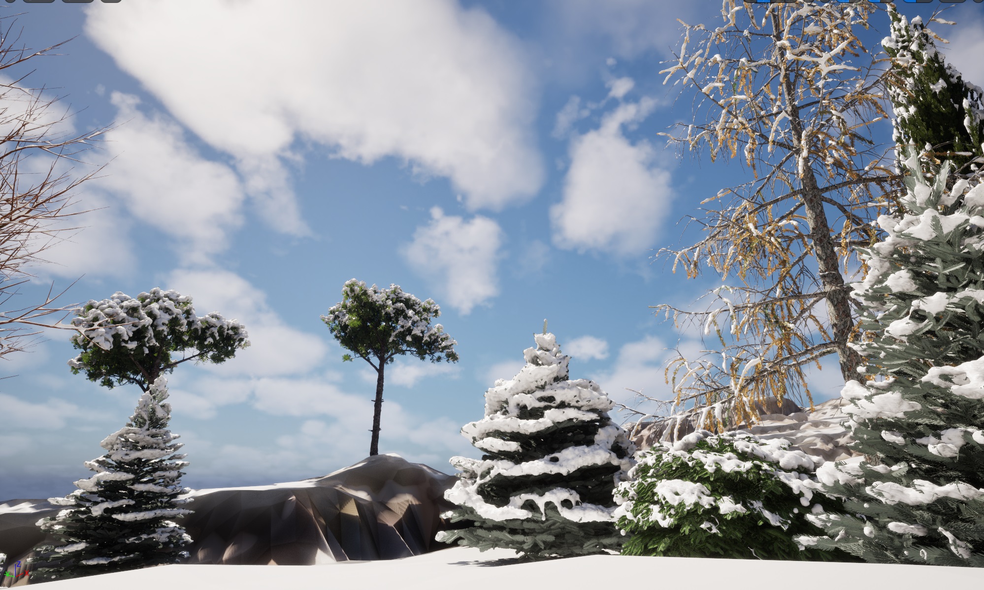 Winter Snow Forest Trees Pack 55 - Image 3