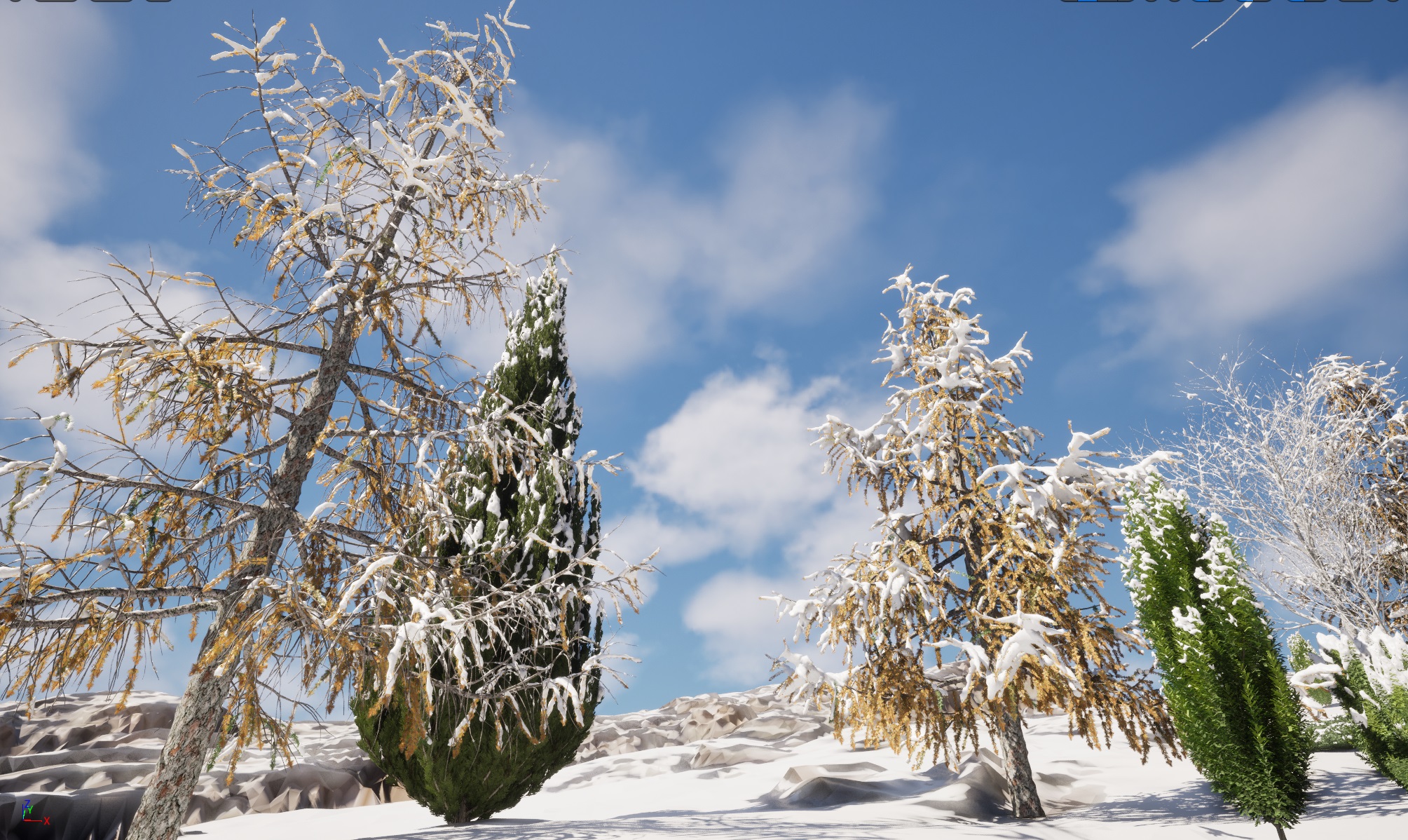 Winter Snow Forest Trees Pack 55 - Image 8