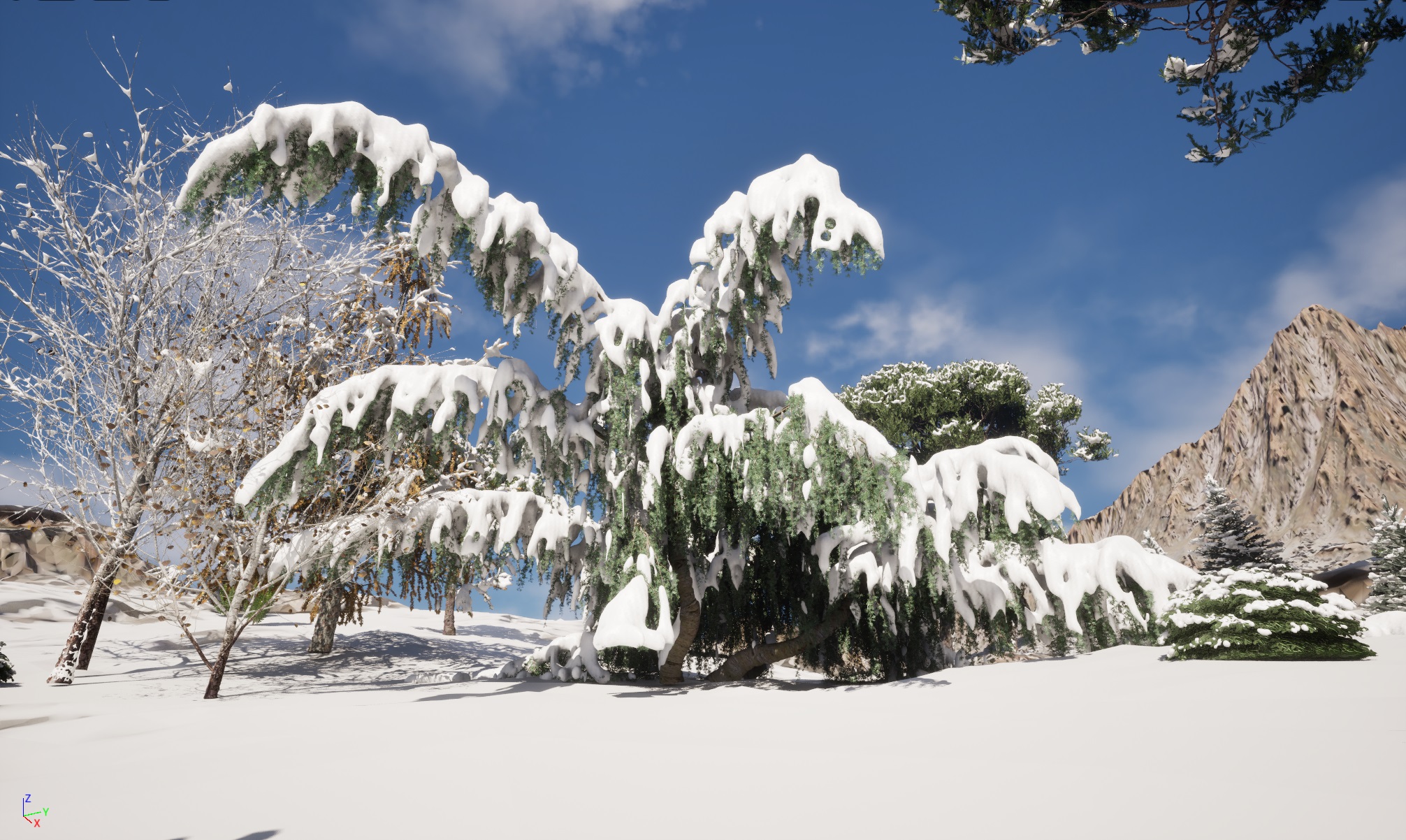 Winter Snow Forest Trees Pack 55 - Image 6