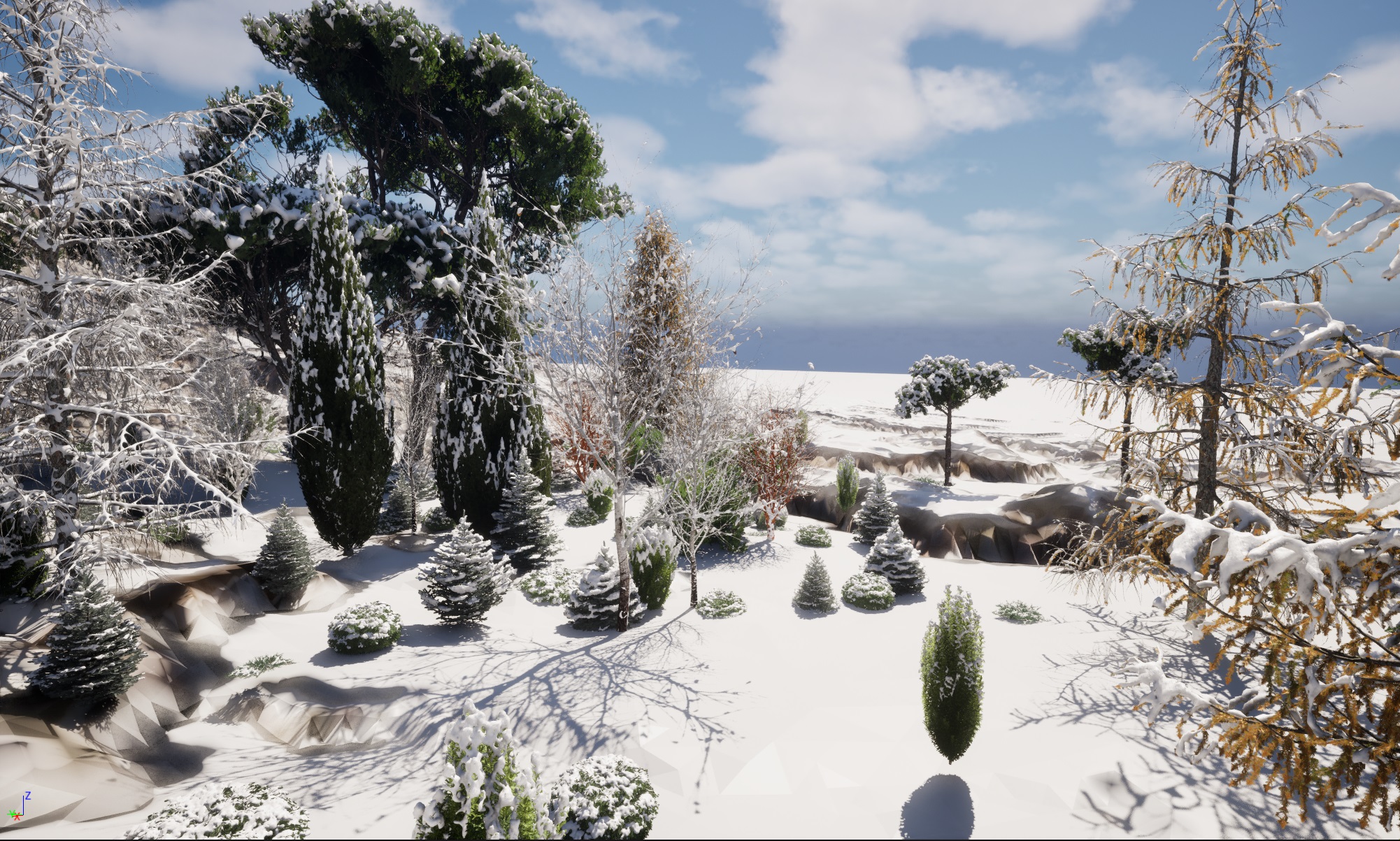 Winter Snow Forest Trees Pack 55 - Image 12