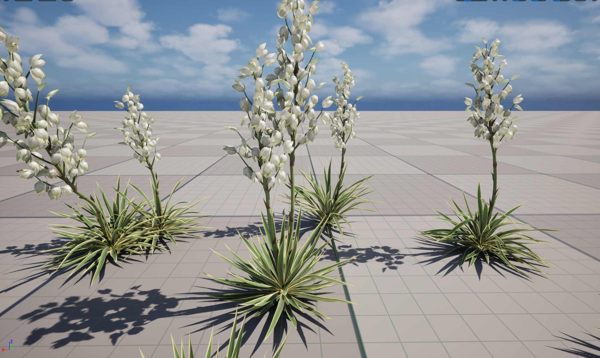 UE5 Wind Plants - Yucca filamentosa - Adam's needle - Image 2