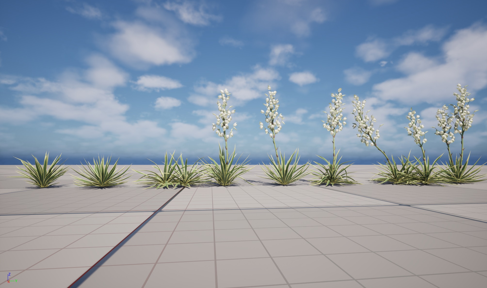 UE5 Wind Plants - Yucca filamentosa - Adam's needle - Image 4