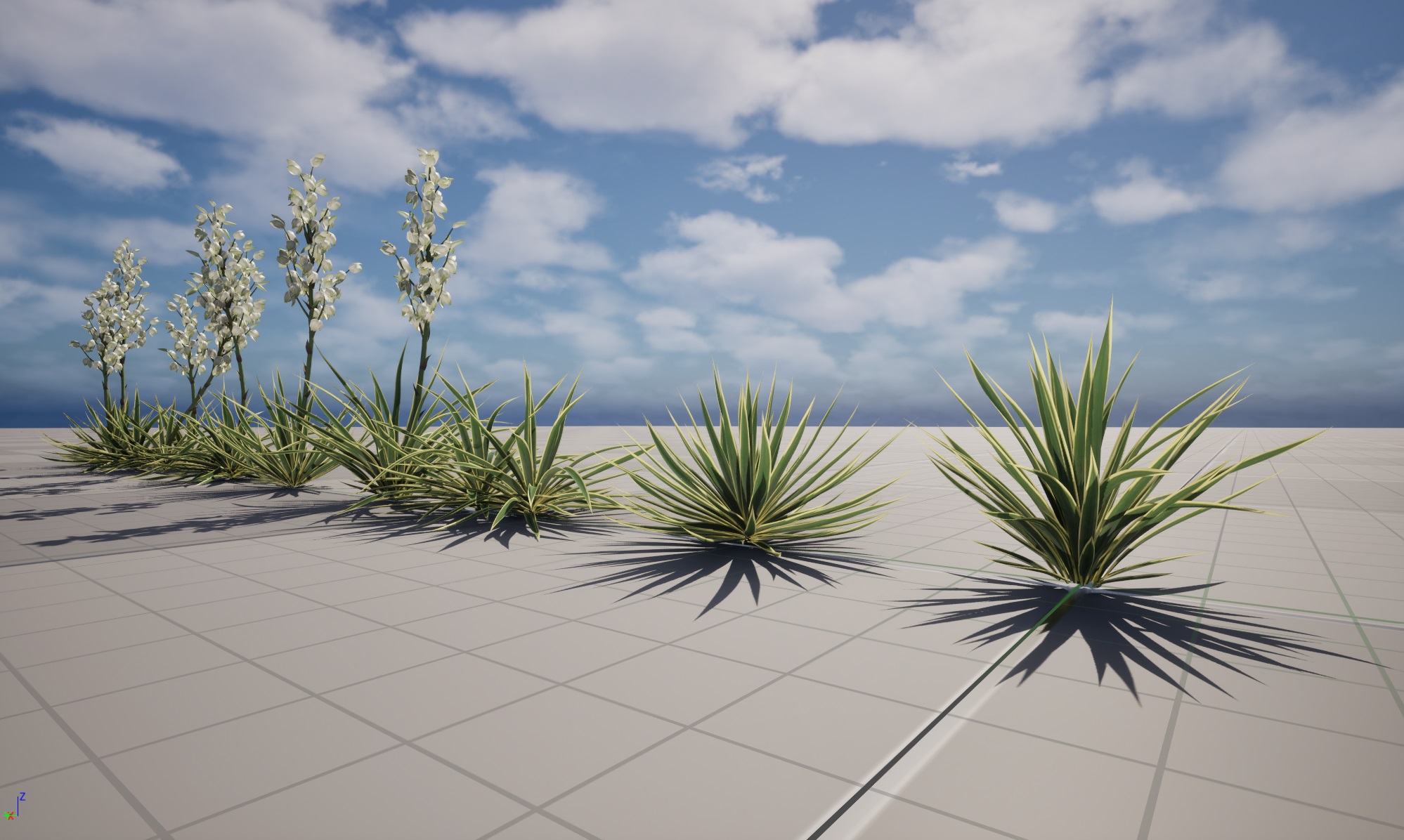 UE5 Wind Plants - Yucca filamentosa - Adam's needle - Image 3