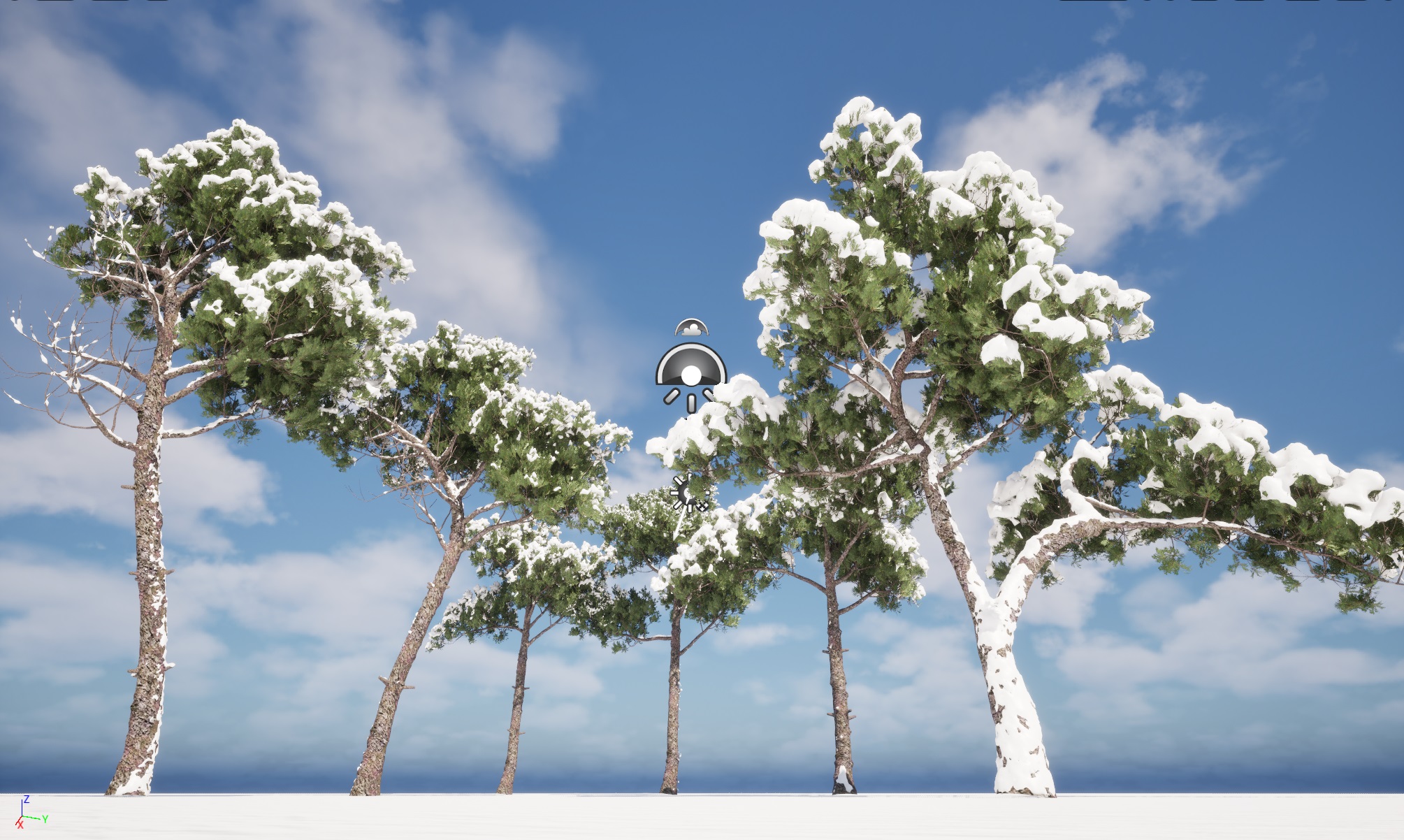 Winter Snow Forest Trees Pack 55 - Image 23