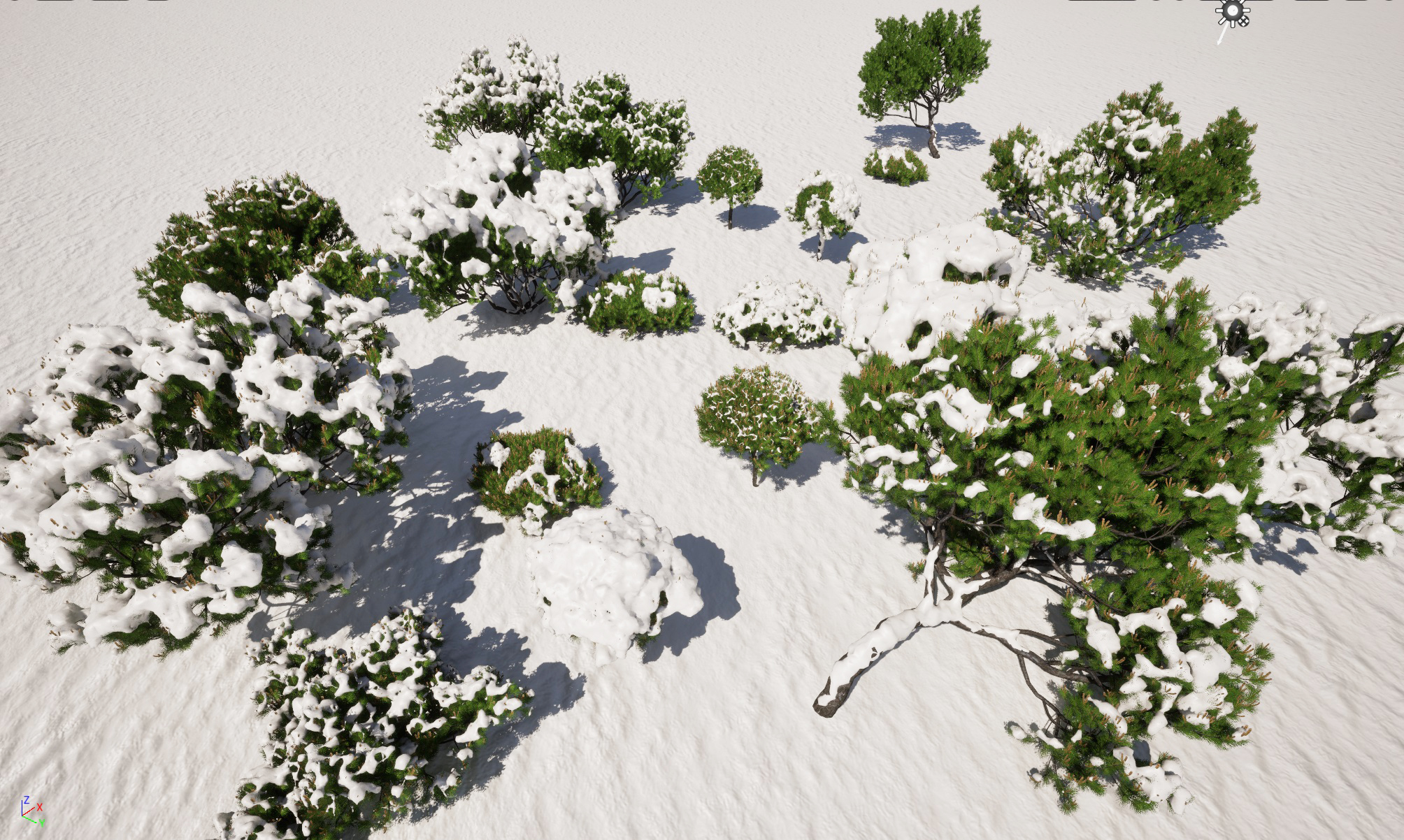 Winter Snow Forest Trees Pack 55 - Image 26