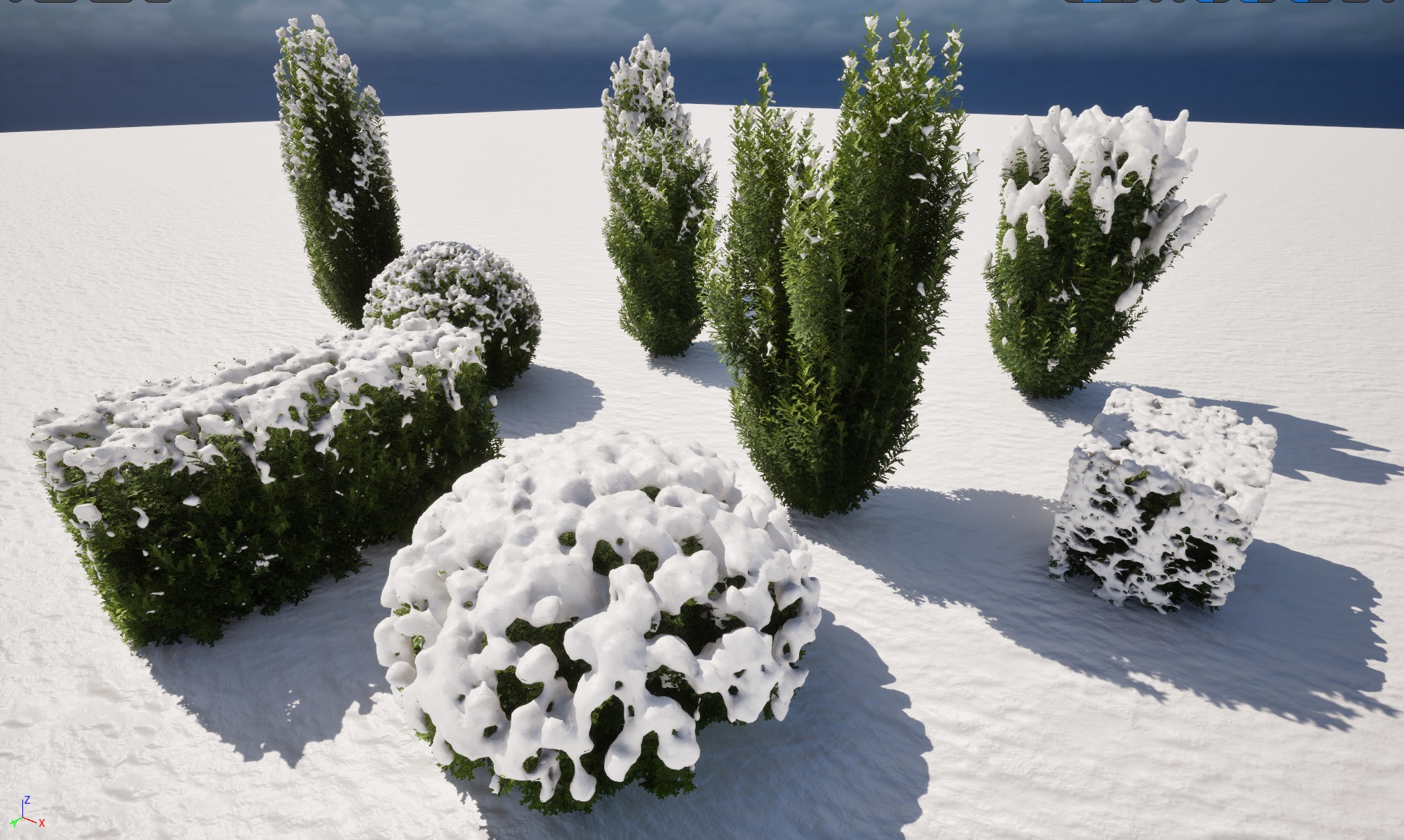 Winter Snow Forest Trees Pack 55 - Image 29